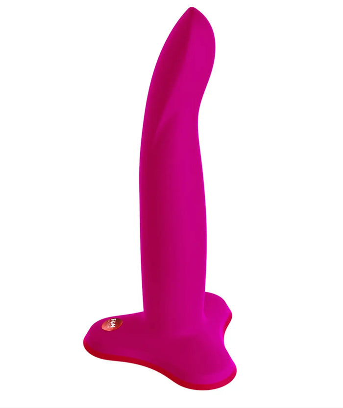 Fun Factory Limba Flex M in Magenta with a poseable shaft, tapered tip and flat suction base