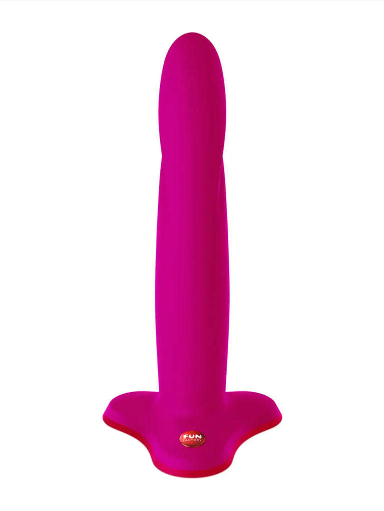 Front view of the Magenta Fun Factory Limba Flex M showing its slim silicone profile